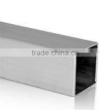 flat stair post 40*40*1.5 steel square pipe stainless steel railing tube