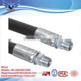 High Temperature High Pressure Steam Rubber Hose Prices/Steam Hose Textile Braided High Temperature Rubber Hose thumbnail-1