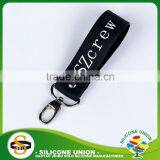 Custom Silicon Rubber Keychain Custom Text Silicone Keychain With the Hook thumbnail-1
