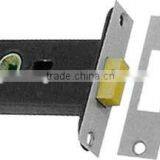 LL010 Brass Plate Satin Nickel Door Lock Latch thumbnail-1