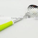 Cooking Gadget Stainless Steel Strainer With Soft Plastic Handle thumbnail-2