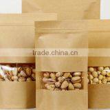 Quick Delivery Kraft Paper Bag With Zipple Packaging Paper Bag in Store