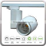 White Black Color Gallery 30W COB LED Track Rail Light Spotlight thumbnail-6