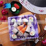 KW-0014XG-B Disposable Clear Plastic Food Sushi Box thumbnail-1