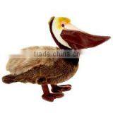 Brown Pelicanft Plush Stuffed Brown Pelicanft Toys Bandana T-shirt Logo Imprinted Custom Animal thumbnail-1