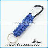 High Quality Custom Keychain With Logo Outdoor Survival Paracord Keychain thumbnail-3