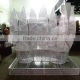 Elegant Decorative Metal Wedding Decoration Bride and Groom Wedding Chair thumbnail-2