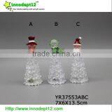 LED Christmas Decoration Acrylic Christmas Artificial Tree, Artificial Flame Light thumbnail-1