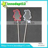 Non-woven Santa Shape Wooden Blackboard Plant Labels, Garden Plant Maker thumbnail-1