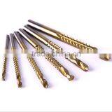 6pcs DEKO HSS Titanium Coated Woodworking Drill Bits thumbnail-3