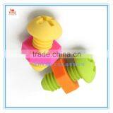 Fahion Silicone Screw Shaped Red Wine Bottle Stopper Plug, Silicone Cap Red Wine Bottle Plug, Durable Silicone Wine Bottle Plug