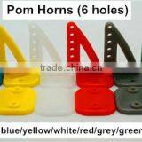 6 Colors RC Parts 5pcs/pack 4 Holes 6 Holes Pom Horns For Foam / KT Aircraft Use Need to Pack With Screws M2 X20 thumbnail-2
