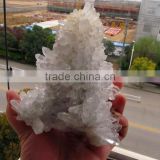 Wholesale charming nature white crystal quartz cluster for healing