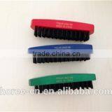 400 Shoe Brush With Wooden Head and Synthetic Fiber
