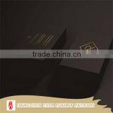 1mm Thickness Commecial Business Cards With Gold Foil Stamping Logo and Color Edge thumbnail-1