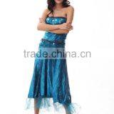 New Arrive Polyester and Spandex Hooded Ladies Party Wear Gown thumbnail-3