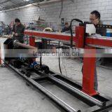 300mm Diameter Flue Pipe Blast Pipe Plasma Intersecting Line Cutting Machine thumbnail-1