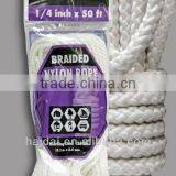 1/4 Inch 6mm Nylon Braided Rope thumbnail-1