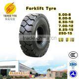 TOP China Factory Pneumatic Forklift Tire 27*10-12 Industrial Forklift Tyre 27*10-12 thumbnail-1