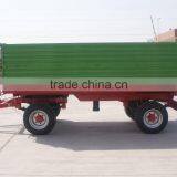 Hot Sale Euro Style Tractor Use Hydraulic 10Ton,heavy Duty Farm Tipping Trailer, Rear and Side Tipping With CE thumbnail-5