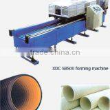 PP Plastic Processed and Pipe Application Double Wall pp Corrugated Tube Extruder Line thumbnail-1
