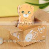 Promotional Creative Lovely Cat Adhesive Sticky Notes Memo Pad thumbnail-2