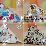 Trangle Cotton Silicone Baby Bib Wholesale thumbnail-6