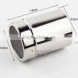CY182 Stainless Steel Powder Sieve Spray Powder Sugar Sieve Cans Tube With Plastic Cap Barrel Powder Sieve thumbnail-6