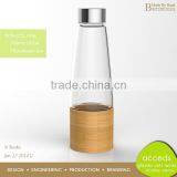 Water Beverage Borosilicate Glass Bottles For Cola