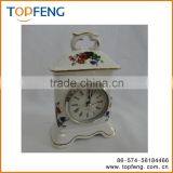 Vintage Table Clock/Porcelain Table Clock thumbnail-2
