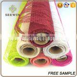 2015 New Mesh Design, Colorful Flower Wrapping Lace Mesh for Wedding thumbnail-3