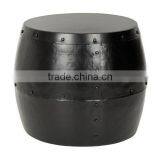 Hammered Brass Side Table thumbnail-4