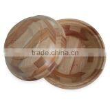 High Quality Best Selling Eco Friendly Natural Rubberwood Bowl From Viet Nam thumbnail-1