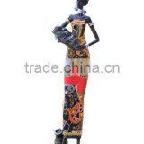 Home Decoration Resin With Fabric African Family Tourist Souvenir thumbnail-6
