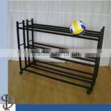 S6243 Steel Double 3 Tier Basketball Storage Rack thumbnail-1