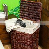 New Design Willow Material Hand Woven Shopping Basket thumbnail-3