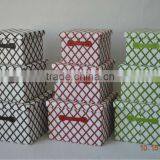 Beautiful Paper Cloth Storage Box. thumbnail-1