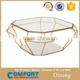 Hot Sale Luxury Modern Living Room Furniture Glass Tea Table Design thumbnail-1