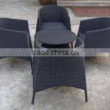 Exquisite 5Pcs Rattan Cafe Tables And Chairs With Quality Assured thumbnail-1