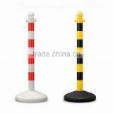 Yellow Water Filled Plastic Portable Traffic Road Barrier thumbnail-2