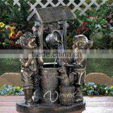 New Design Popular High Quality Outdoor Boy and Girl Fountain (Custimized Service) thumbnail-6