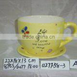 Ceramic Big Cup Bonsai Pot SN9968 thumbnail-1