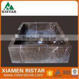 For Sale Square Black Marble Stone Bathroom Basins and Stone Sinks RST-SB025 thumbnail-1