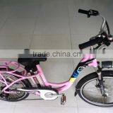 Newly Design 26inch Electric Bike 36V 250W Lithium Battery Power Electric City Bike for Lady thumbnail-1