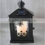 Metal Candle Lantern Solar Led Lanterns