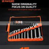12pcs Double Open -end Spanner Set Handle Tools Chrome Vanadium Spanner thumbnail-5