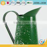 Garden Iron Powder Coating Green Bottles and Jug for Flower Metal Water Jugs thumbnail-3