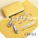 CBF03 OEM Factory Price Newly 6pcs Stainless Steel Nail Manicure Sets thumbnail-4