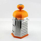 Electric Coconut Grater 9 Inch 6 Way 8 Inch Big Head Rubber Grater Orange