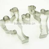 47040 Wedding Kissing Shape Stainless Steel Cookie Cutter Set thumbnail-5